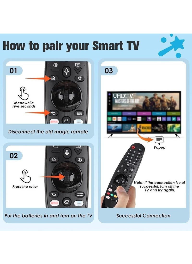LG Magic Remote 2020 - AN-MR20GA, Black