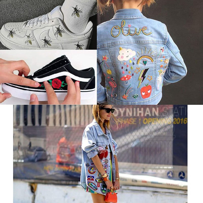 Daily Crafts Daily Crafts 2 Baby Pinepple Cute Cartoon Applique Embroidery Iron on Repair Patches for Jackets Jeans Bags Totes DIY Patches - Image 3
