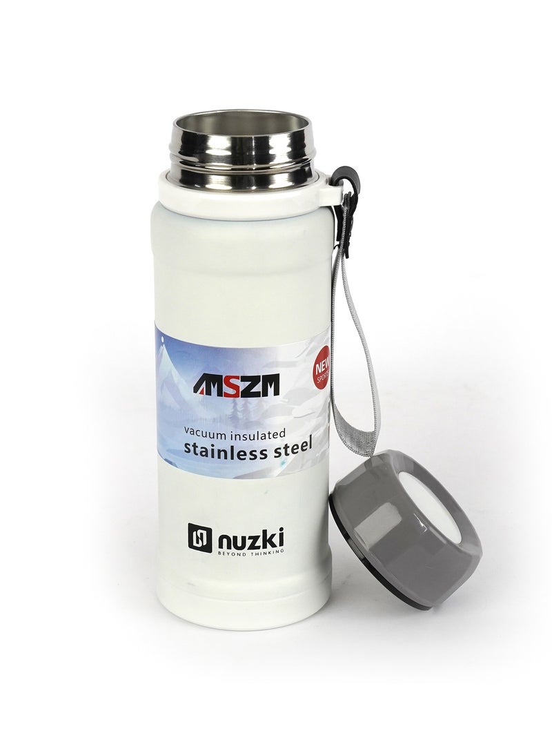 Nuzki Steel Vacuum Insulated Flask, Leak-proof, BPA-free Double Walled ,800 ml - Image 1