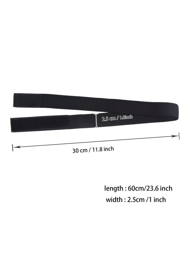 YTBYT 6 Pcs Elastic Band Lace Melting Bands Adjustable Wig Headbands For Lace Frontal Laying ( Width 1 Inch ) - Image 3