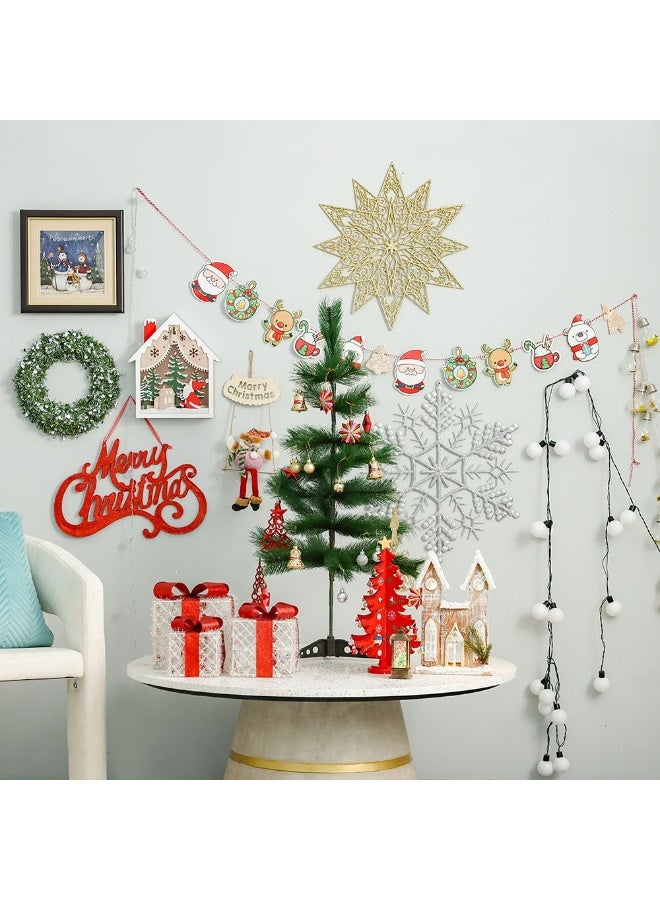 Danube Home Rudolph Christmas Garland Festive Decor For Holiday Cheer Multi Color Design Perfect For Christmas Tree & Home Decorations Decorative Home Accessories - Image 4