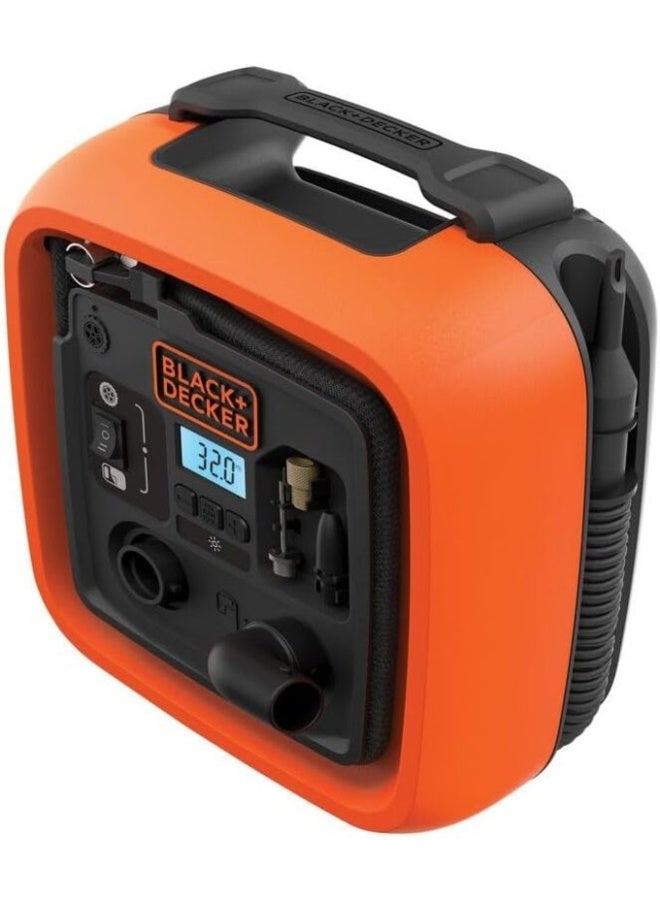 بلاك اند ديكر بلاك اند ديكر منفاخ هواء بقوة 12 فولت، 160 PSI، ASI400-XJ  - Image 2