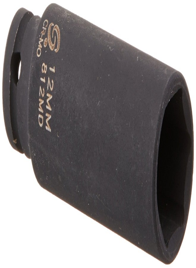 Sunex Tools Sunex 812md 1/4-Inch Drive 12-Mm Deep Impact Socket chrome - Image 1