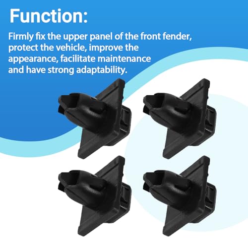 CULMKARI 8pcs Front Fender Moulding Clip Upper Panel Retainer Kit Fits Toyota FJ Cruiser 2007-2014 - Image 4