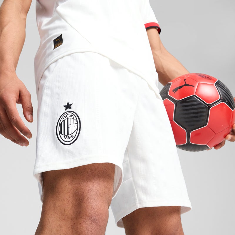 PUMA AC Milan 24/25 Mens White Shorts - Image 2