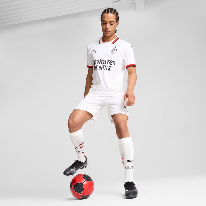 PUMA AC Milan 24/25 Mens White Shorts - Image 3