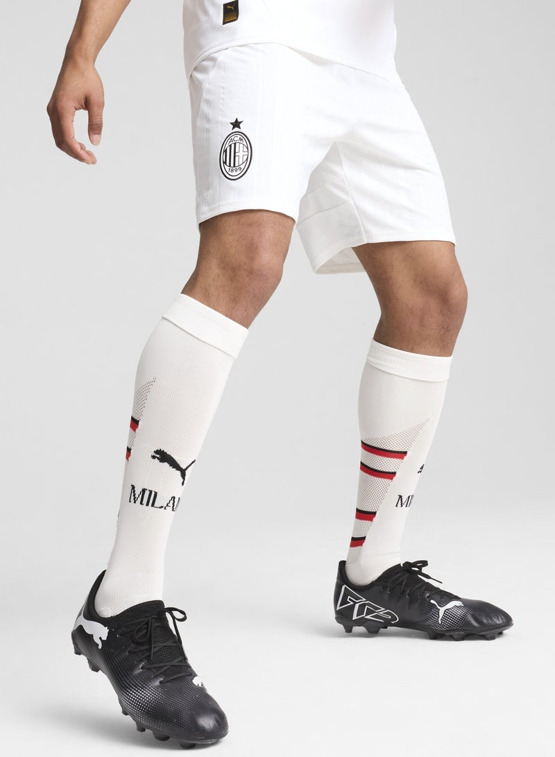 PUMA AC Milan 24/25 Mens White Shorts - Image 1