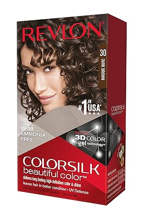 Revlon Colorsilk Haircolor Dark Brown 10 Ounces Pack of 3 - Image 1