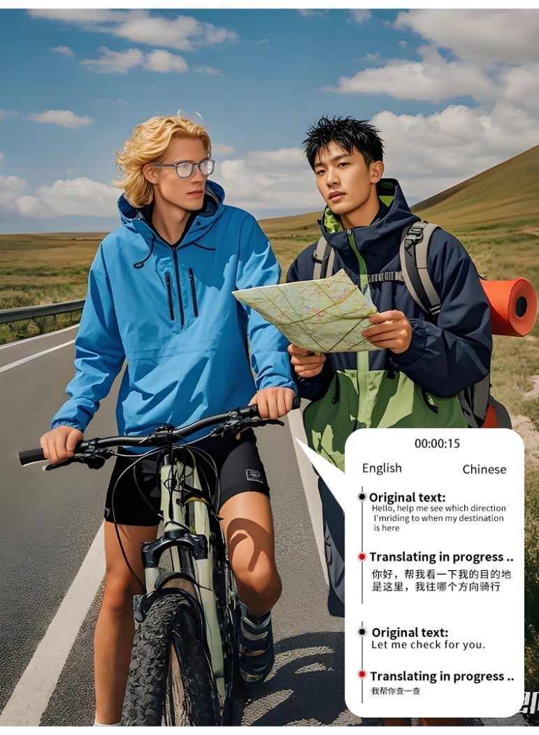 HYUNDAI Smart and Fashion Glasses with Two Lens, Magnetic Lens, One for Multipurposes Bluetooth Speaker with AI - Casual, Office, Outdoor Sports UV Protection, UV400 Polarized Sunglasses, Real-Time Translation in 144 Languages, Music, Phone Calls & AI Chat - Image 4