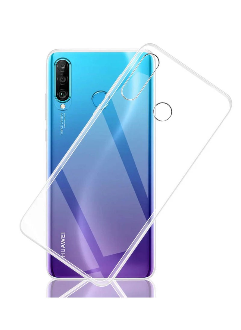 Generic جراب خلفي شفاف مقاوم للصدمات من السيليكون لهاتف Huawei P30 Lite  - Image 4