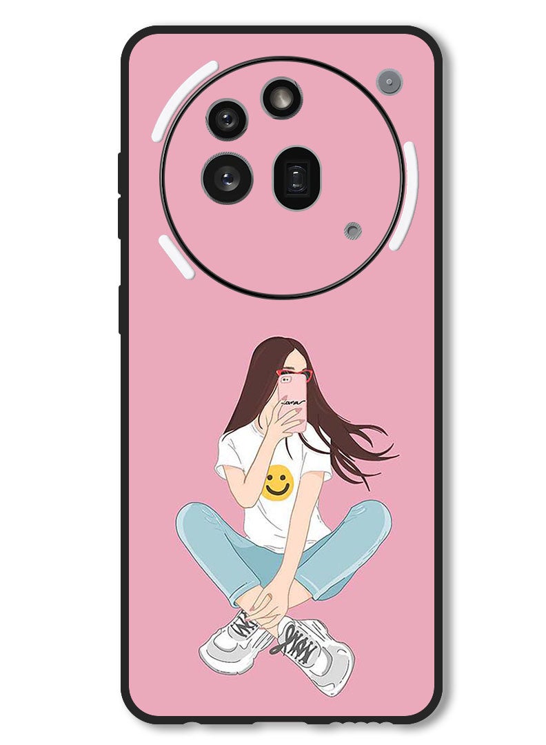 Theodor Case Compatible with Nothing Phone 3a Pro Protection Shockproof Bumper Cover Selfie - Image 1