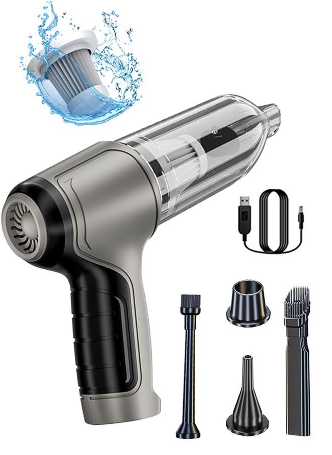 Haidue Handheld Vacuum Cordless High Power 120W 3200pa Vacuum Dust Busters Cordless Rechargeable Portable for Pet Pair/Sofa/Car/Office  - Image 4