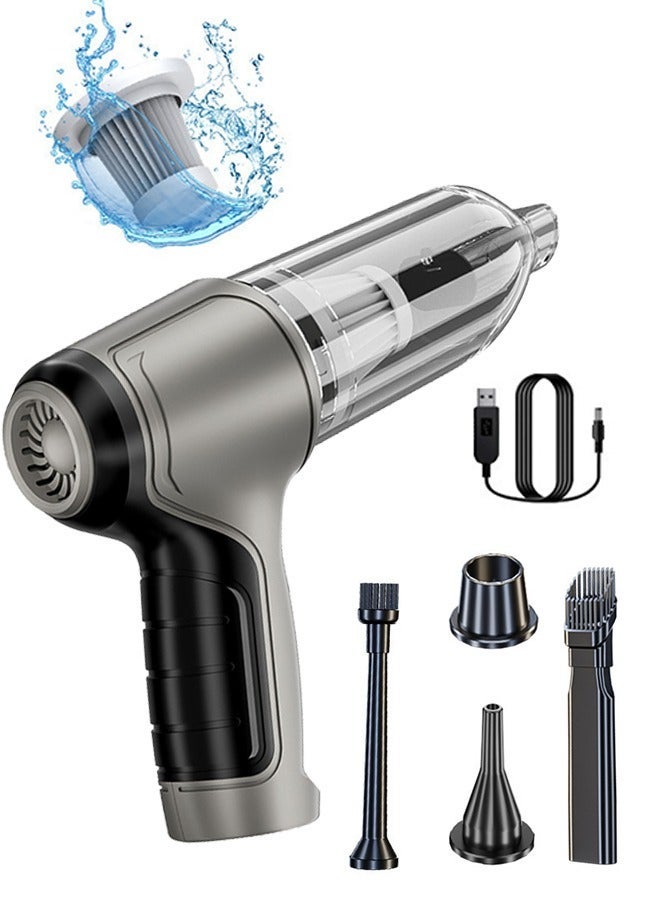 Haidue Handheld Vacuum Cordless High Power 120W 3200pa Vacuum Dust Busters Cordless Rechargeable Portable for Pet Pair/Sofa/Car/Office - Image 5