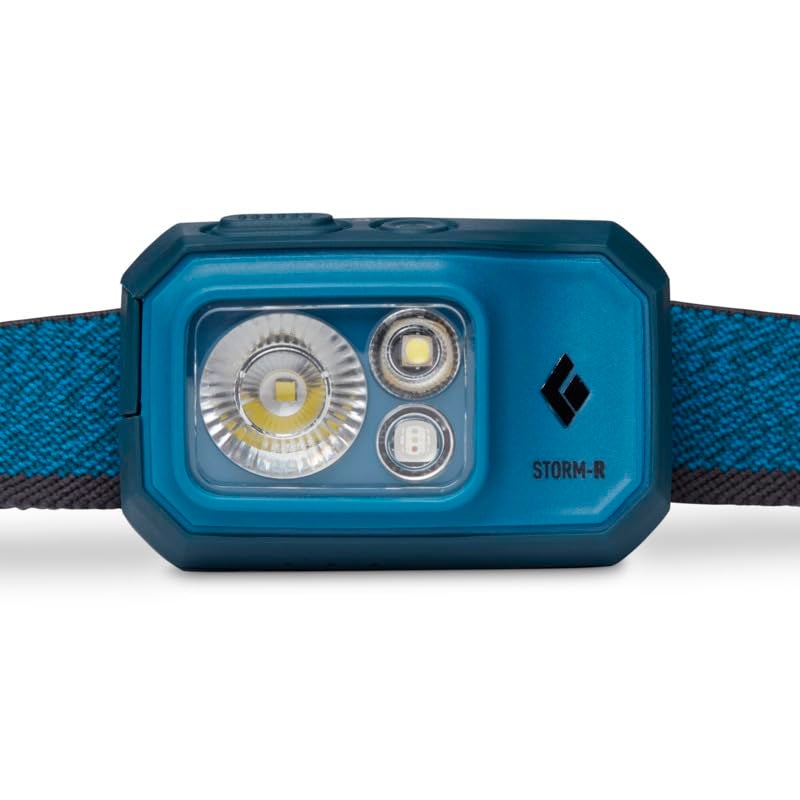 BLACK DIAMOND Storm 500-R Rechargeable Headlamp | 500 Lumens Brightness | Waterproof & Micro-USB Charging | Azul - Image 2