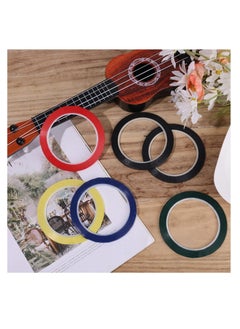 Y&D SYOSI 6 Rolls Violin Fingering Tape, 3mm Tape Sticker for Cello Practice Beginners' Finger Position Marker (5 Colors)  - Image 3