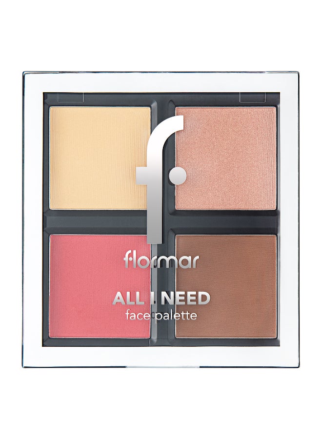 فلورمار لوحة مكياج الوجه متعددة الأغراض All I Need Face - Image 2