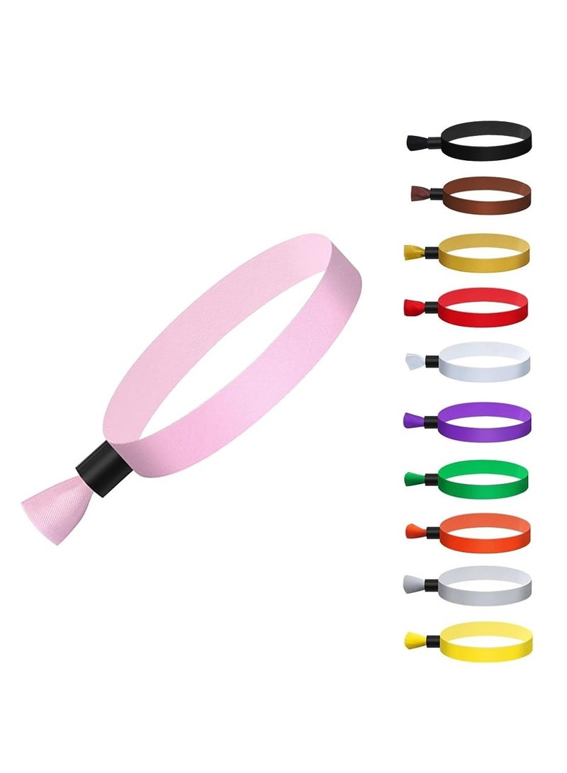PRINTSHOP4ME Cloth Event Wristbands, Wristbands for Events - Soft Fabric Wristbands for Admission, Identification and Security at Events - Perfect for Parties, Festivals, Concerts - Image 1