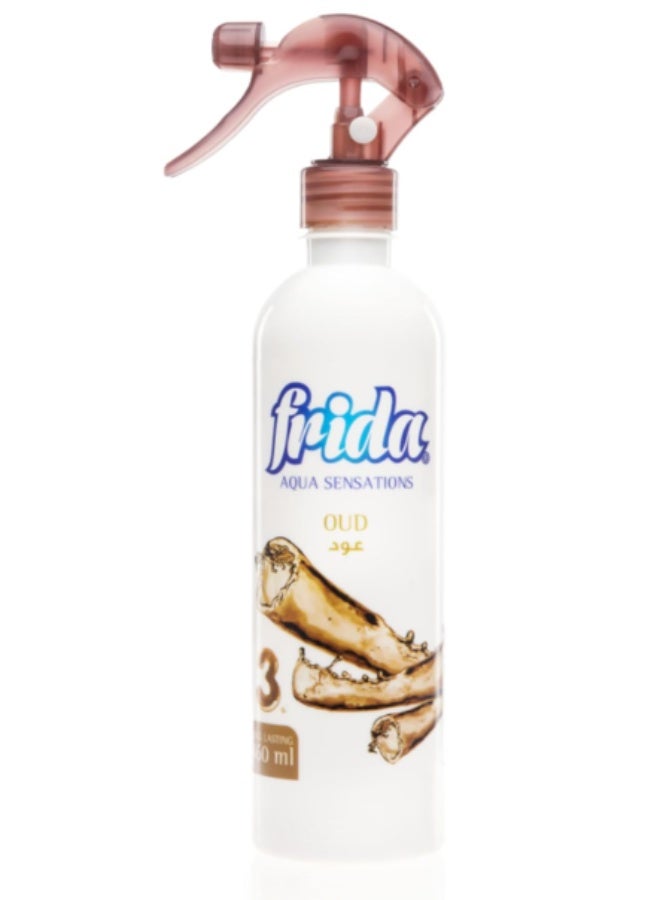 Frida Aqua Sensations Oud Air Freshener, 460ml(Pack of 2) - Image 4