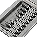 YEEZUGO 8pcs Carbide Rotary Burr Set Double Cut 14635mm Shank Solid Carbide Rotary Burr Set for Die Grinder Drill for WoodworkingDrilling Metal Carving Engraving Polishing by YEEZUGO - Image 2