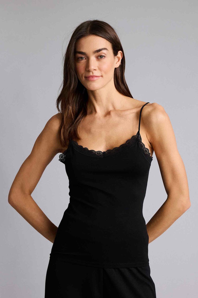 DeFacto Black Woman Regular Fit Cotton Tank Top Casual - Image 3