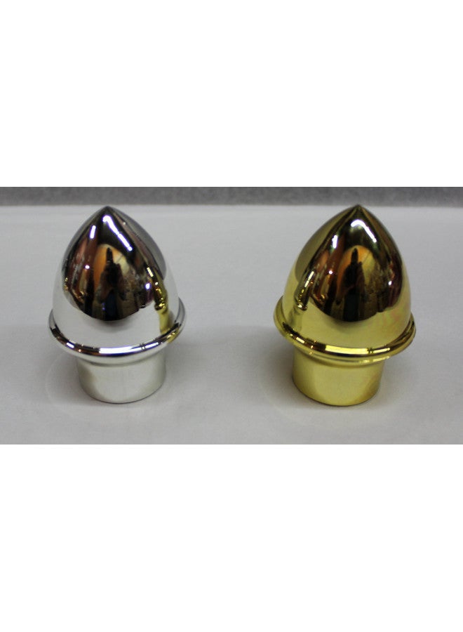 FlagandBanner Gold Acorn End Cap Flag Pole Topper Finial (Fits 1 in. Pole)  - Image 4