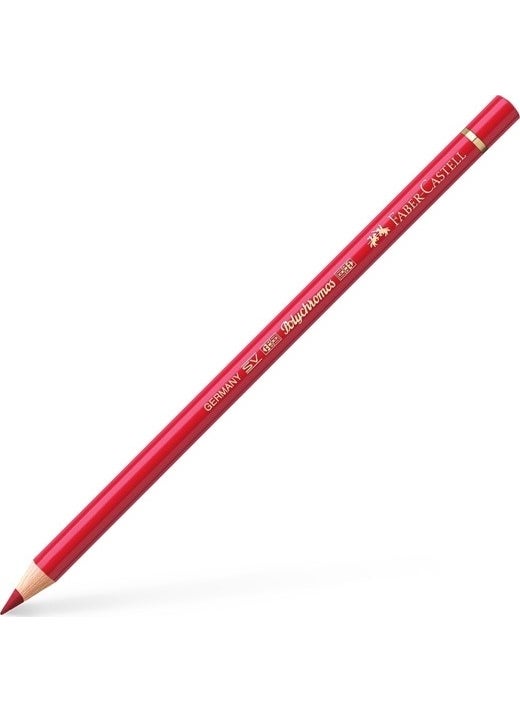 FABER-CASTELL - Polychromos Dry Color Pencil 126 Permanent Carmine - Image 1