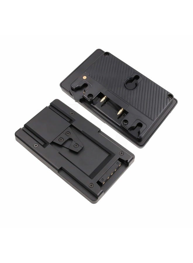 HangTon Gold Mount Battery Mounting Plate Adapter Converter to V-Lock V Mount Plate D-tap for Anton-Bauer IDX Sony ARRI RED Camera S-GP-A Charge - Image 1