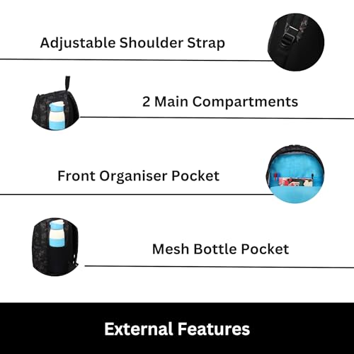 HYDER Kids 20L Zippy Dinosaur Backpack Best Stylish Waterproof Lightweight Casual/Picnic/Tuition/School Bag for Children Boys And Girls (Black) - Image 3
