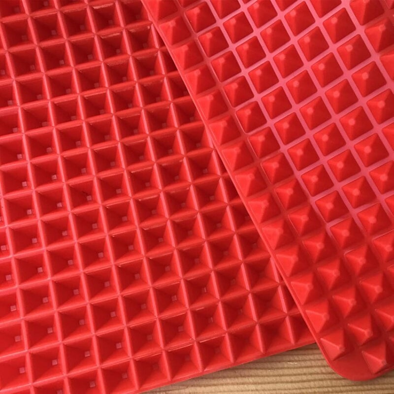 MEZON Microwave Oven Cooking Baking Mat Baking Sheet NonStick Silicone Baking Mat Multi Color - Image 5