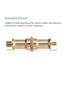 Y&D 1/4 to 3/8 inch Male Convertor Threaded Screw Tripod Adapter for Flash Holder Studio Light Stand Ball Head Wireless Receiver Trigger - 2 PCS  - Image 4