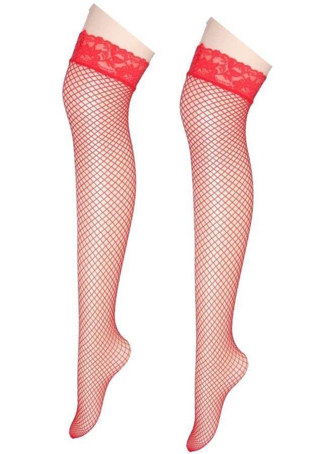 EasyLife Ladies Fishnet Stockings - Image 1