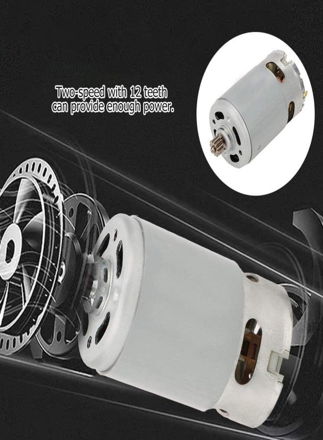 Hetkrishi محرك هيتكريشي DC 12V ذو 12 سنًا، بديل لماكينات الحفر اللاسلكية 12 فولت - Image 4