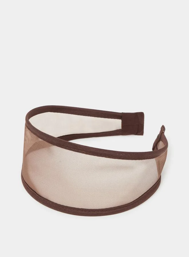 ستايلي Brown Mesh Headband