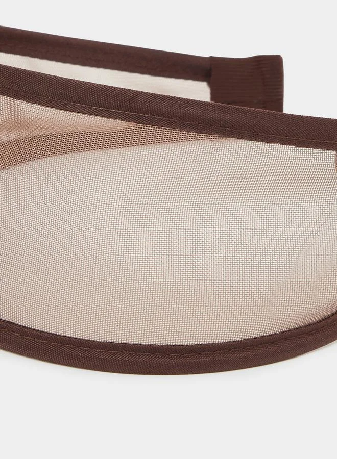 ستايلي Brown Mesh Headband
