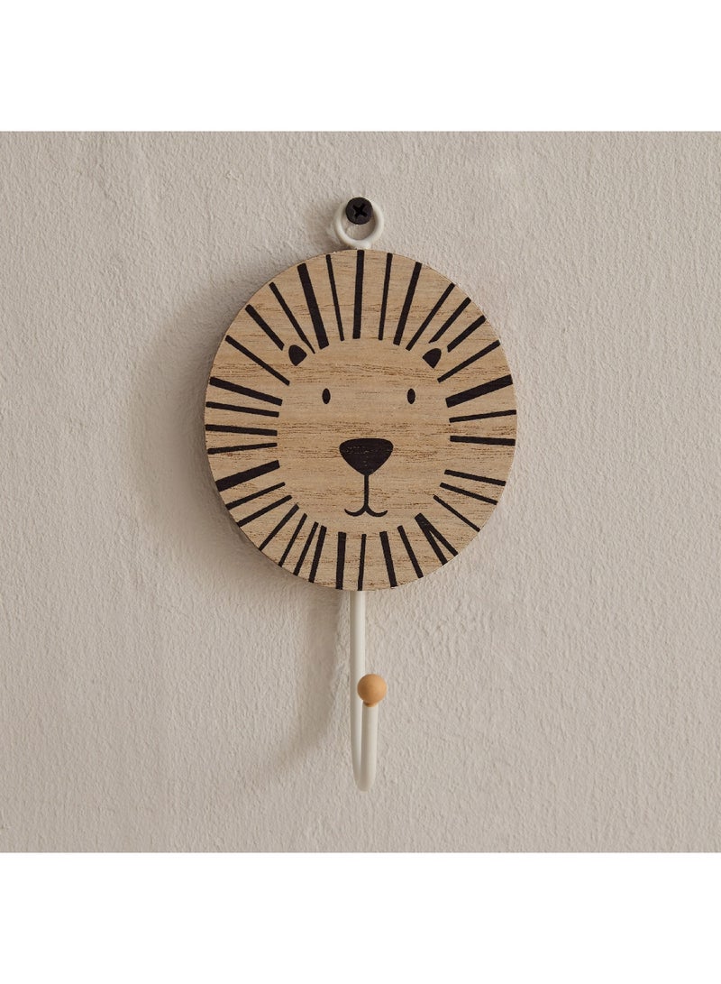 Home Box Forresta Lion Wall Hook 10 x 17 x 4 cm  - Image 1