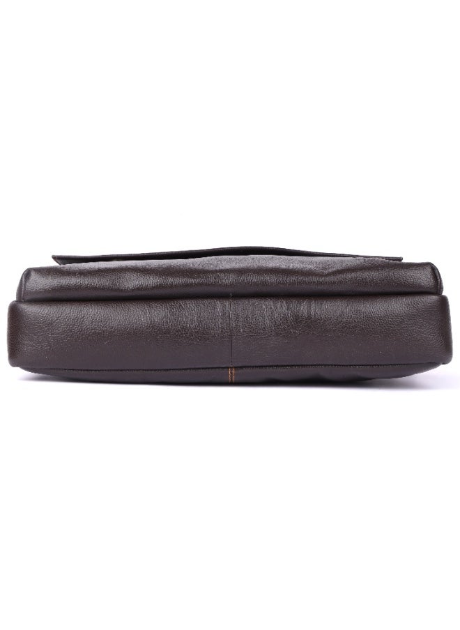 LAVERI LEATHER LAVERI Laptop Bag for Men - Leather Messenger Bag for Office - Fits up to 15 Inch Laptop - Shoulder Bag with Multiple Compartments - Executive Leather Bag for Work/Travel/Casual  - 2869  - Image 3