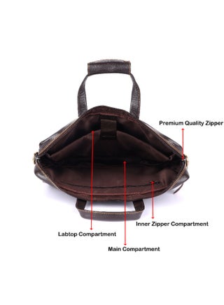 LAVERI Laptop Bag for Men - Leather Messenger Bag for Office - Fits up to 15 Inch Laptop - Shoulder Bag with Multiple Compartments - Executive Leather Bag for Work/Travel/Casual  - 2869 - pzsku/ZEDC777183B8FC00EE1A3Z/45/1746782438/c7034245-a578-4c5f-ac1a-33cfa71a7f4f