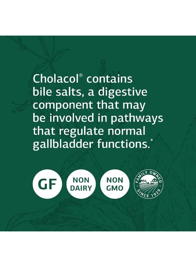 Standard Process Inc. Cholacol - Gallbladder Support Supplement - Fat Digestion Supplement for Digestive Health & Bile Support - Gluten-Free, Non-Dairy & Non-Soy - 90 Tablets - Image 4