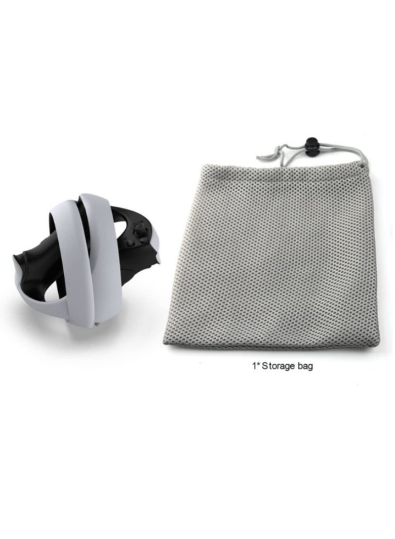 For PS VR2 Storage Bag Set with Lens Cover Handle Hard Case Waterproof Dustproof Portable Shoulder Bag for Sony PlayStation VR2 Headset Accessories  - Image 4