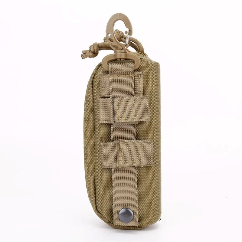 Tactical glasses protection bag, outdoor nylon hard shell glasses box, sunglasses protection box, accessory bag, sunglasses storage bag - Image 3