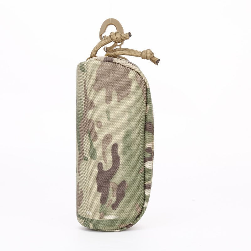 Tactical glasses protection bag, outdoor nylon hard shell glasses box, sunglasses protection box, accessory bag, sunglasses storage bag - Image 1
