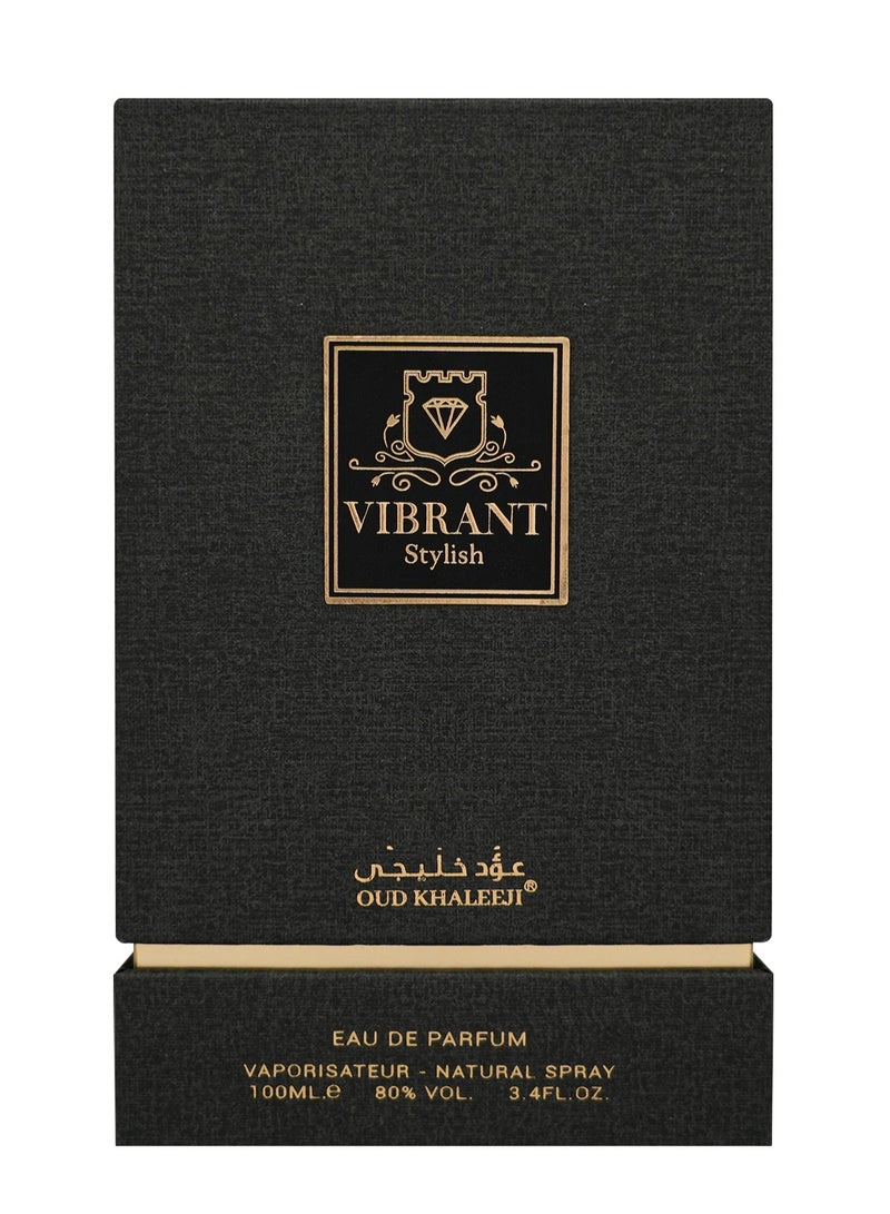 Oud Khaleeji VIBRANT STYLISH BLACK 100 ML  From Oud Khaleeji - Image 4