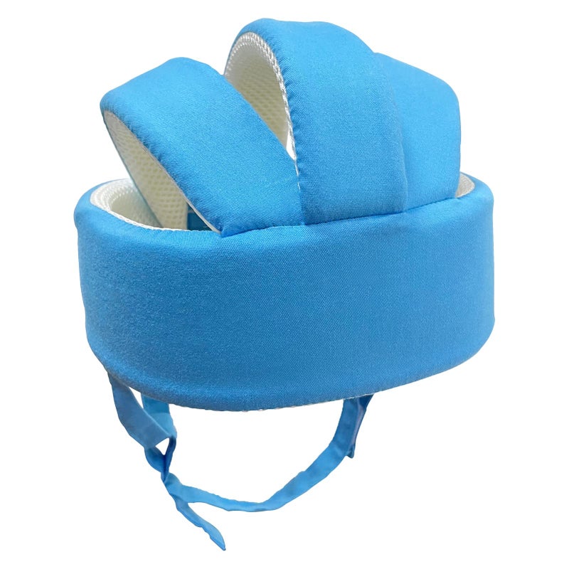 Ocanoiy Baby Helmet Toddler Children Headguard Infant Head Cushion Protective Harnesses Cap Soft Adjustable Kid Hat Head Protector (Blue) - Image 3