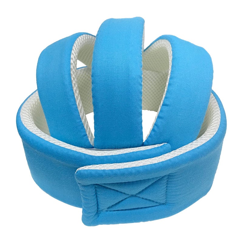 Ocanoiy Baby Helmet Toddler Children Headguard Infant Head Cushion Protective Harnesses Cap Soft Adjustable Kid Hat Head Protector (Blue) - Image 5