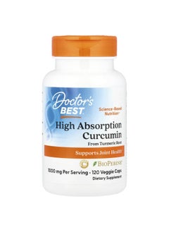 Doctor's Best Doctor's Best, High Absorption Curcumin, 120 Veggie Caps 