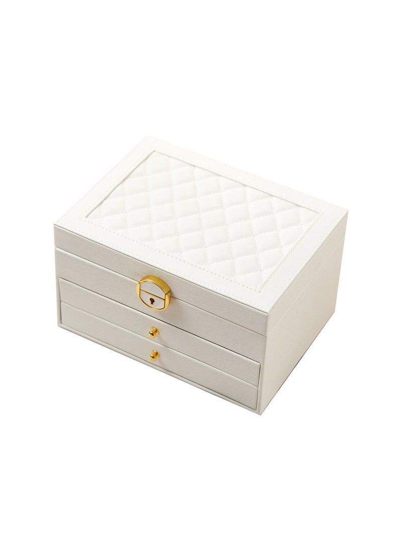 Sharpdo 3-Tier Drawer Jewelry Storage Box 23*17*13.5CM - Image 1