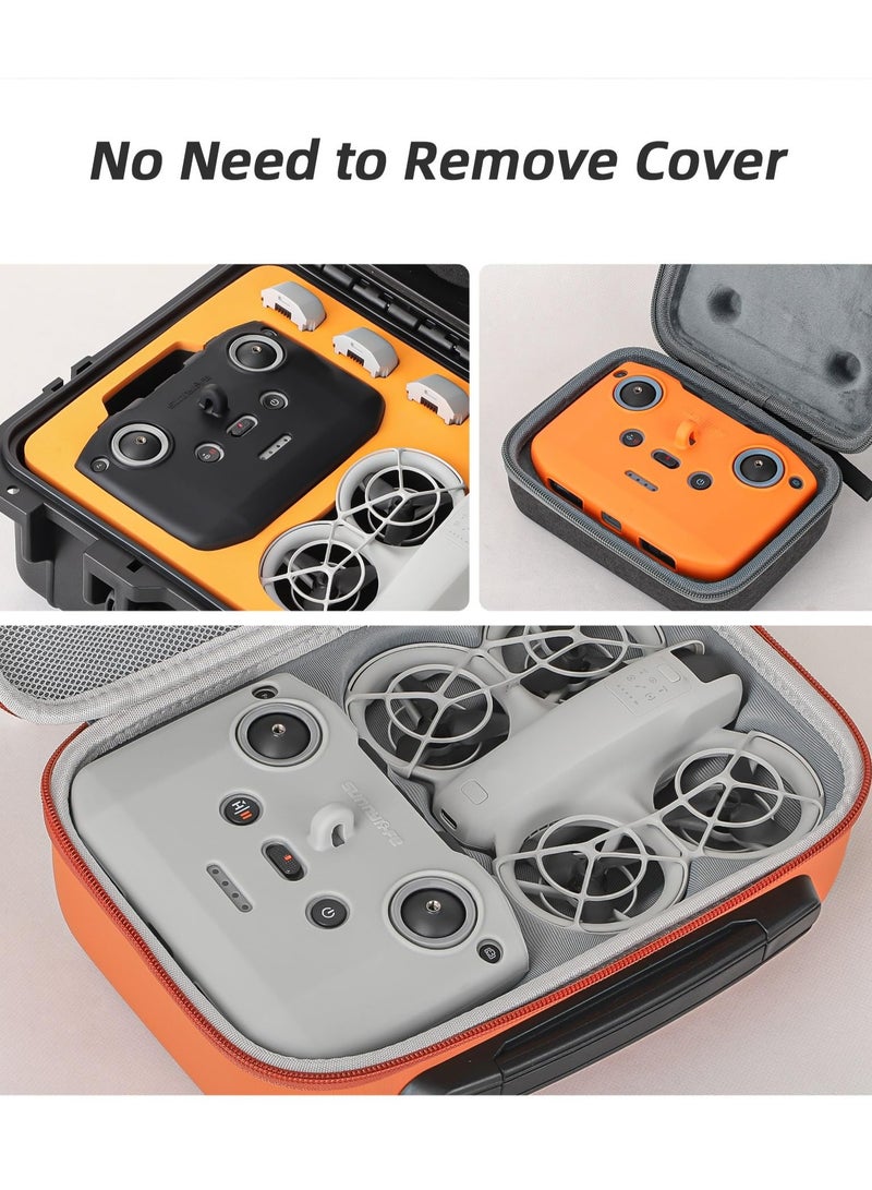 RC-N1 N2 N3 Silicone Sleeve Protective Cover with Strap for DJI NEO/Air 3 3S/Mini 4K/Mavic 3/Mini 4 3 Pro Remote Controller Accessories (Grey)  - Image 4