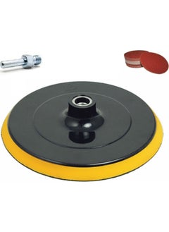 115 Velcro Sanding Pad Adapter and 80 Grit Sandpaper Set of 5