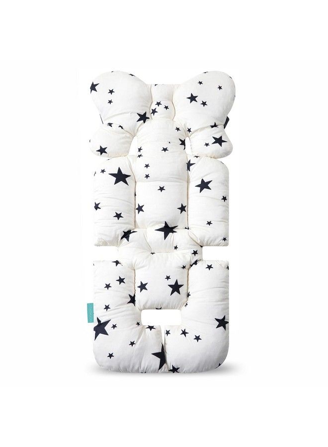 Motherly Baby Stroller Seat Cushion For Multiple Baby Carriers (Grey Star) - Image 1