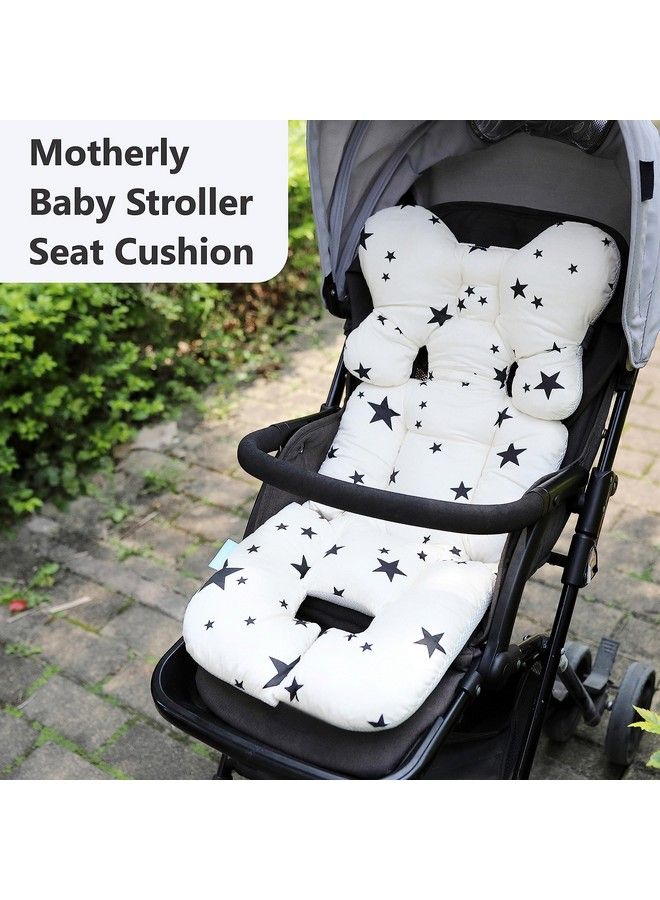 Motherly Baby Stroller Seat Cushion For Multiple Baby Carriers (Grey Star) - Image 3